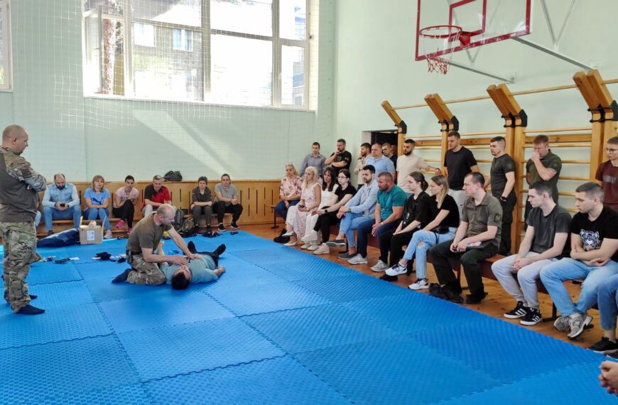 Тренінг за участі представників воєнізованого…