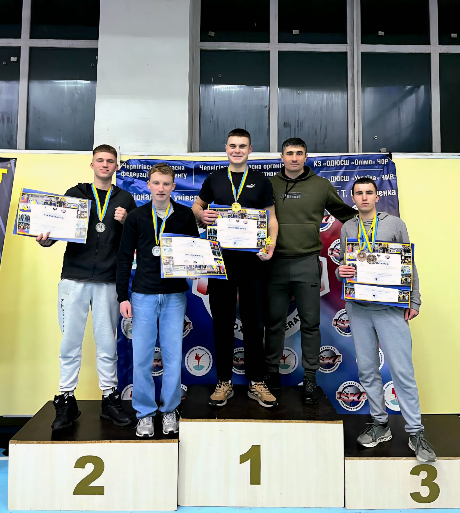 🔥 Нові здобутки команди з кікбоксингу ПАУ на новорічному турнірі!