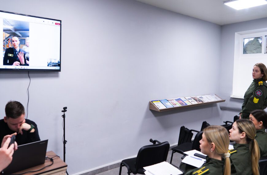 Міжнародний інтенсив курсантів ПАУ з естонськими партнерами