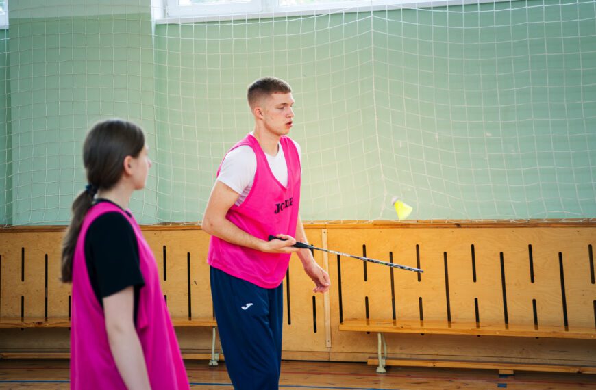 🏸 Спартакіада ПАУ: змагання з бадмінтону