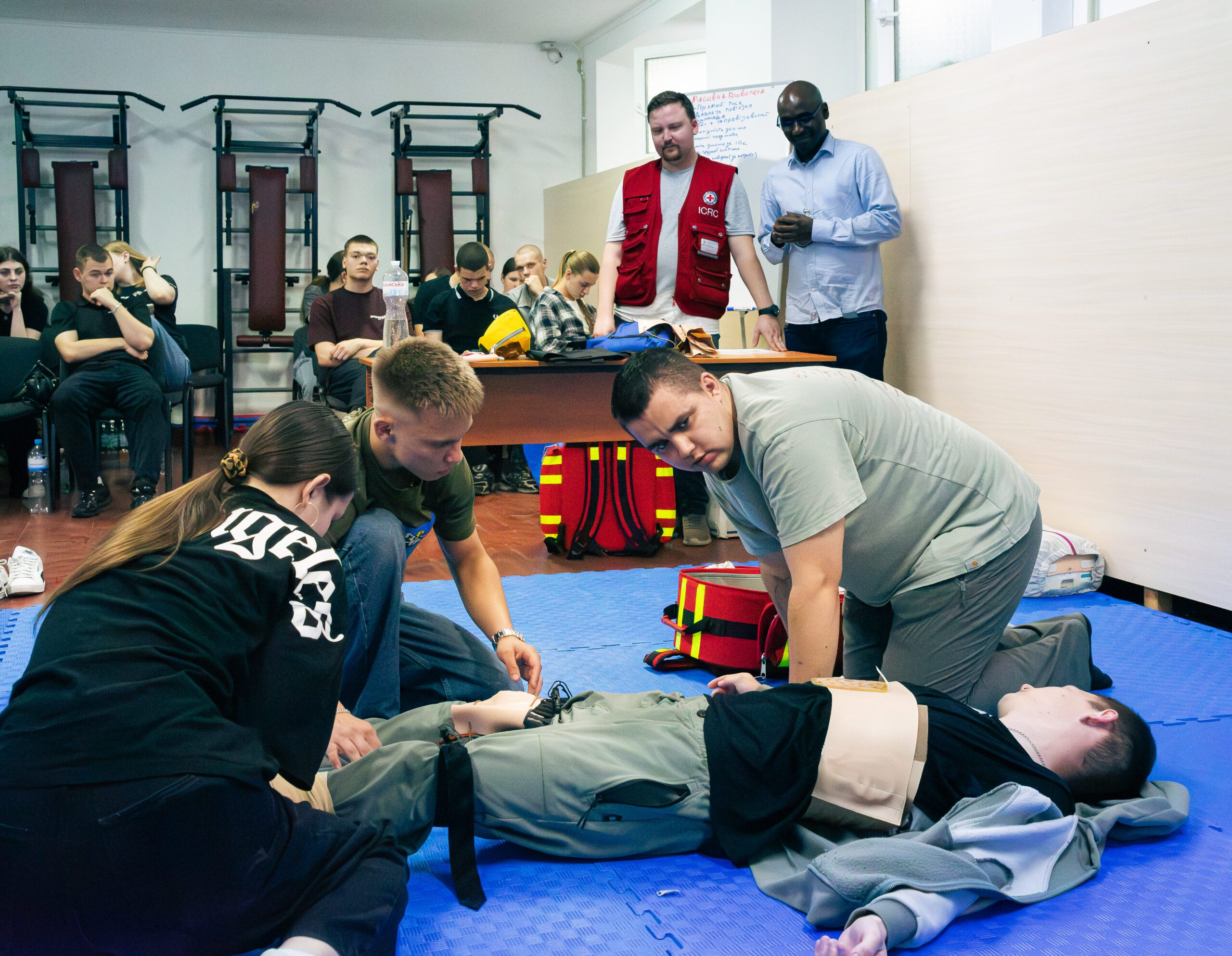 🚑 Міжнародні стандарти домедичної допомоги: практичний тренінг для курсантів ПАУ