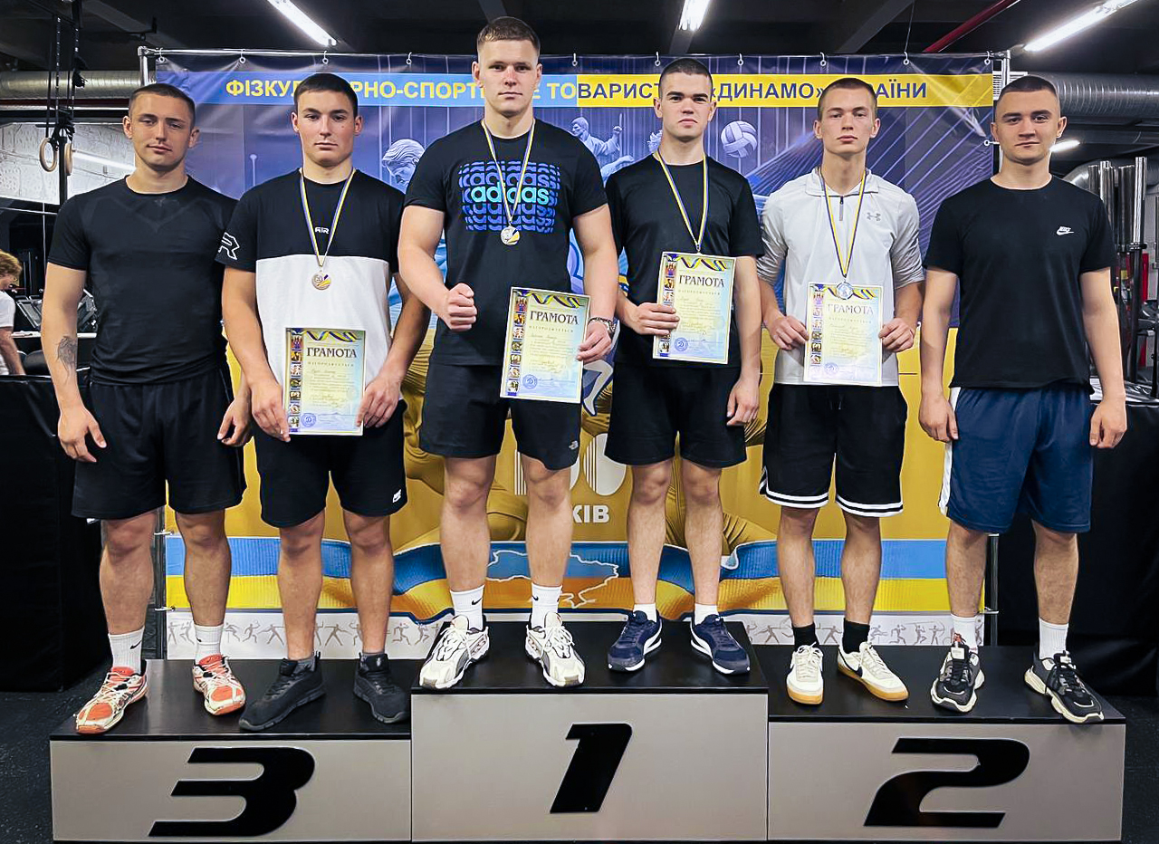 🏋️ Збірна ПАУ — на відкритому чернігівському чемпіонаті «Динамо» з гирьового спорту